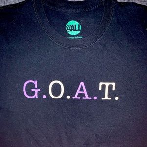 G.O.A.T. Graphic T-Shirt | Black | Short Sleeve | XXL